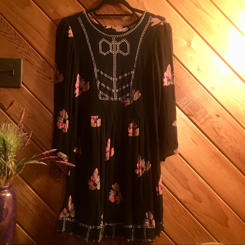 Kimchi Blue black bow dress